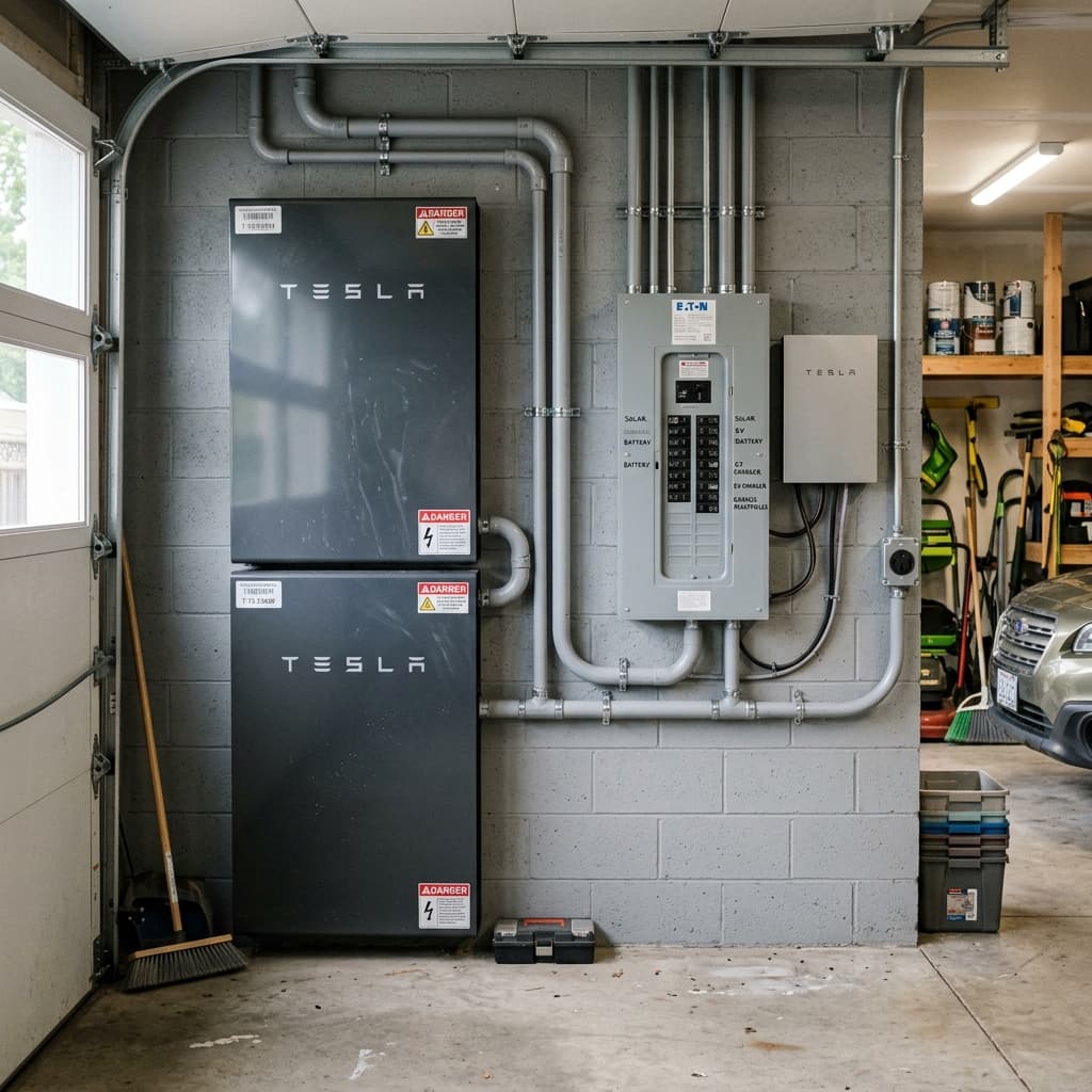 Sistema de Almacenamiento con Baterías de Litio - Integración Smart Home